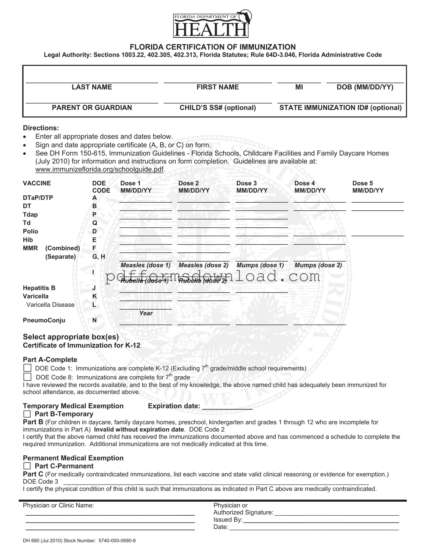Download 680 Template