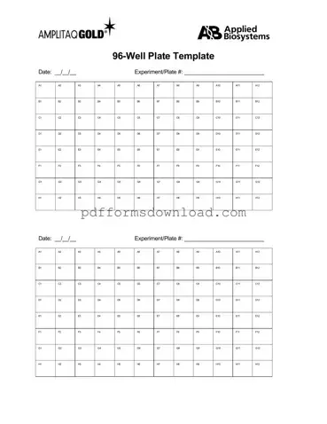 Download 96 Well Template