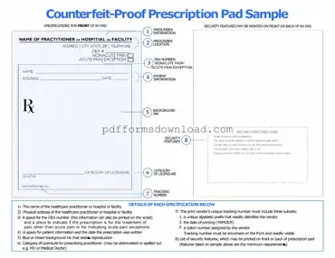 Download Prescription Pad Template