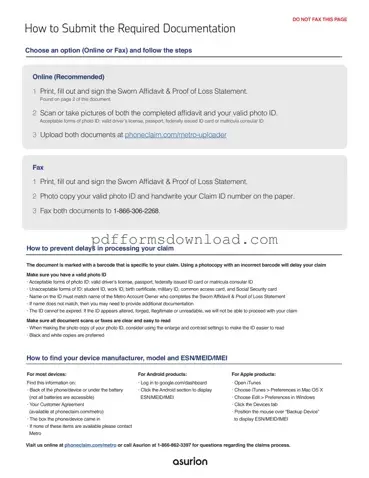 Download Asurion F-017-08 MEN Template